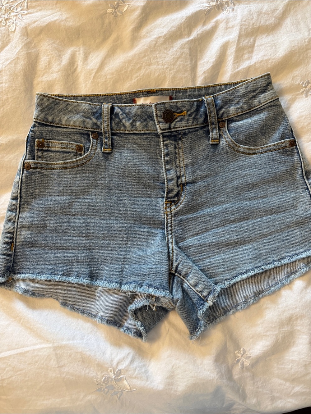 Aritzia Sunday Best denim shorts